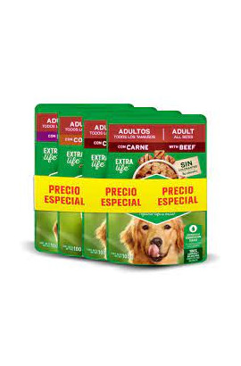 DOG CHOW HUMEDO PACK SURTIDO4X100gr