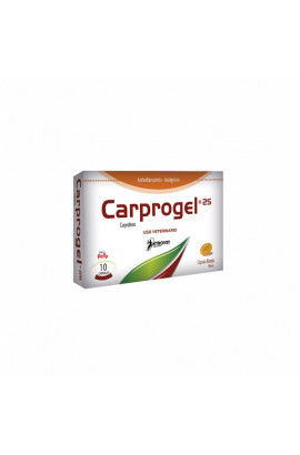 CARPROGEL 25 mg CAJA X 10...