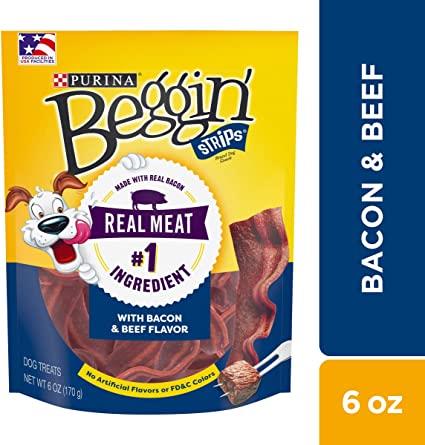 BEGGIN STRIPS BACON  BEEF 6oz