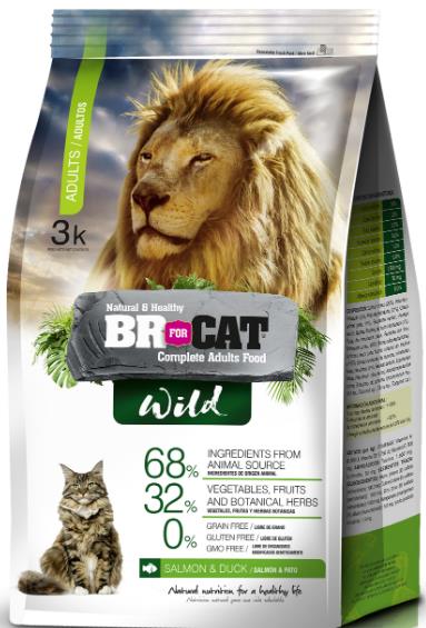 BR FOR CAT WILD ADULT SALMONPATO X 1 kg