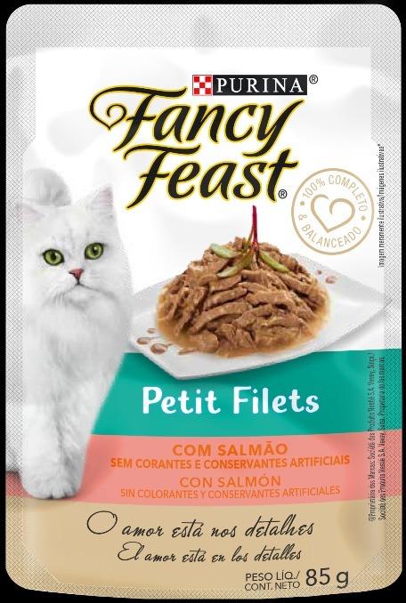 FANCY FEAST POUCH PETIT FILETS X  85 gr