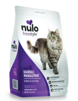 NULO CAT GRAIN FREE HAIRBALL TURKEY X5LB