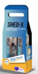 SHED-X DERMAPLEX DOG 8oz PROMO 2da UND