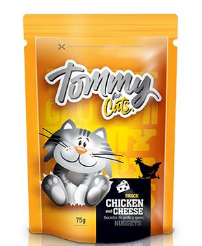 SNACK TOMMY CAT CHICKENCHEESE X 75 gr