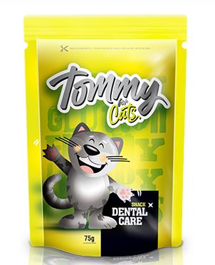 SNACK TOMMY CAT DENTAL CARE X 75 gr