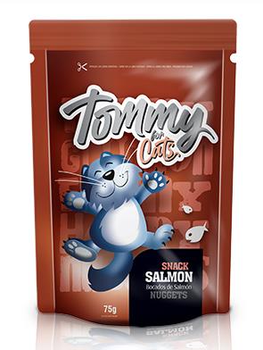 SNACK TOMMY CAT SALMONX 75 gr