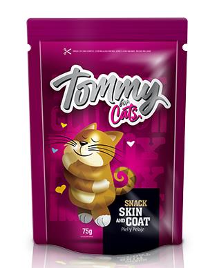 SNACK TOMMY CAT SKINCOATX 75 gr