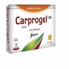 CARPROGEL 25 mg CAJA X 10 CAPSULAS