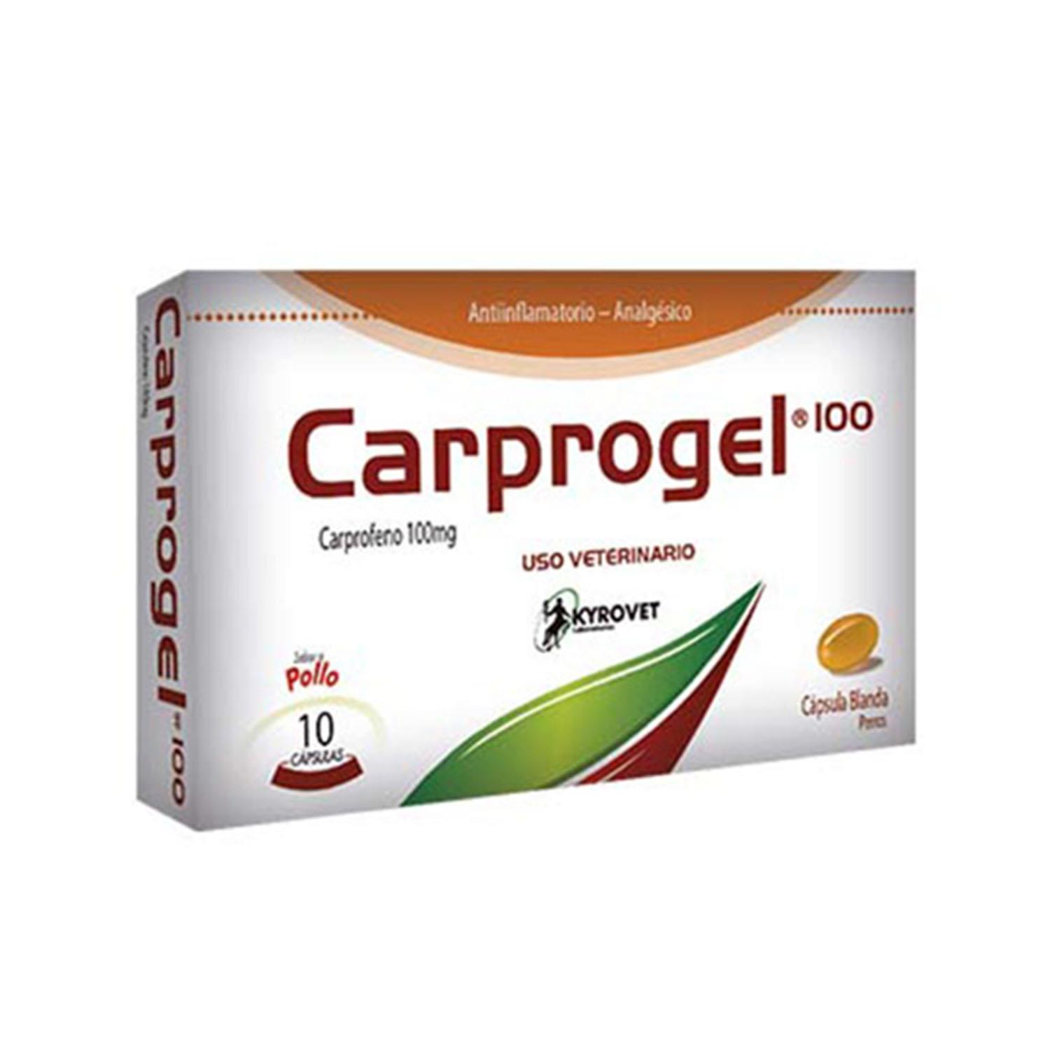 CARPROGEL 100 mg CAJA X 10...