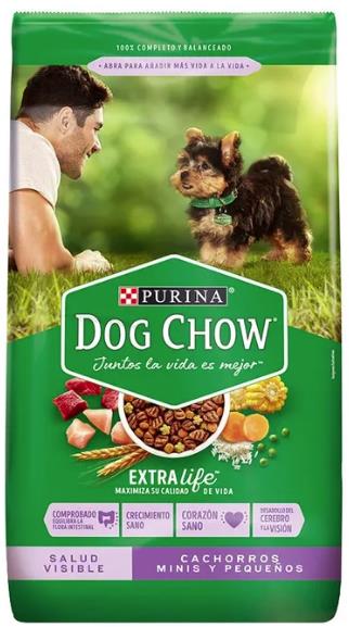 DOG CHOW SALUD VISIBLE CACHORROS MINIS Y...