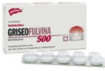 GRISEOFULVINA 500 mg X BLISTER