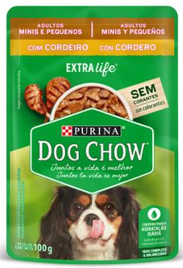 DOG CHOW POUCH PICNIC DE CORDERO 100 gr