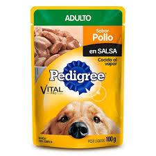 PEDIGREE POUCH ADULTO POLLO-SALSA X100Gr