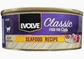 EVOLVE CAT LATA SEA FOOD 5.5 oz 156 gr
