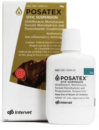 POSATEX SUSPENSION X8.8 ml